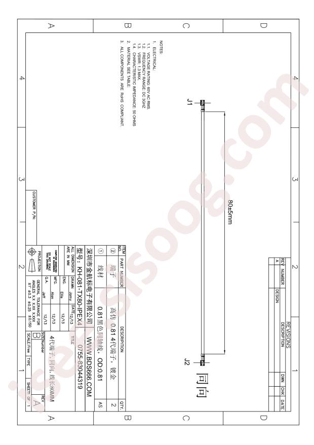 KH-081-TX80-IPEX4