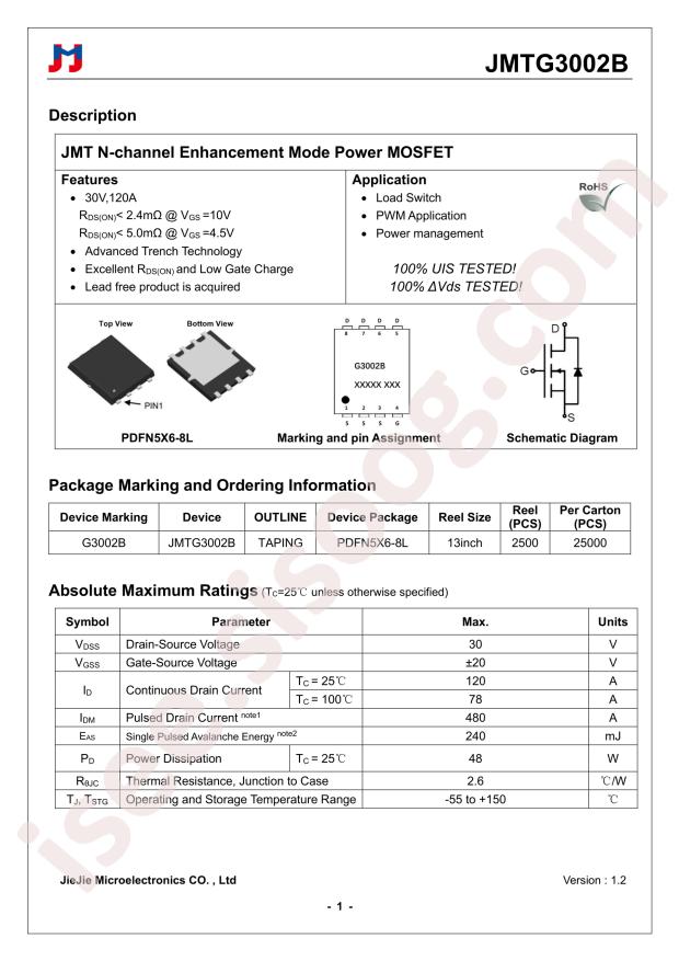JMTG3002B