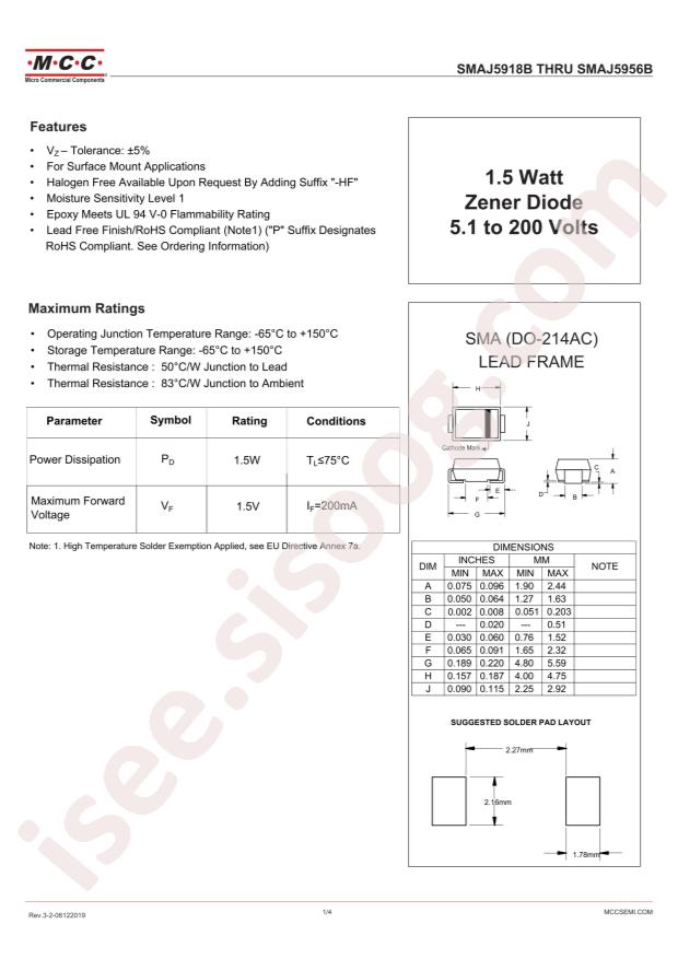 SMAJ5934B-TP