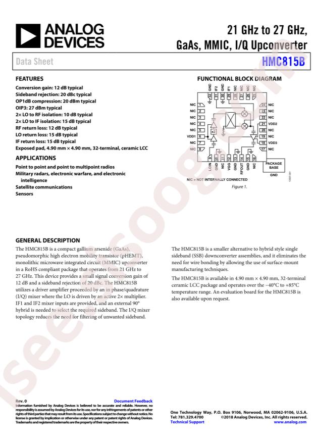 HMC815BLC5TR