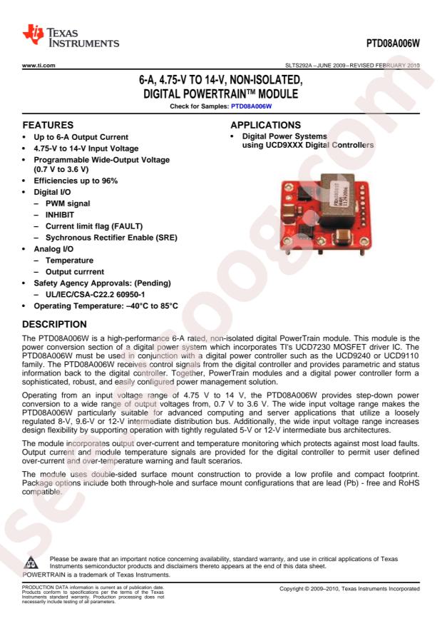 PTD08A006WAD