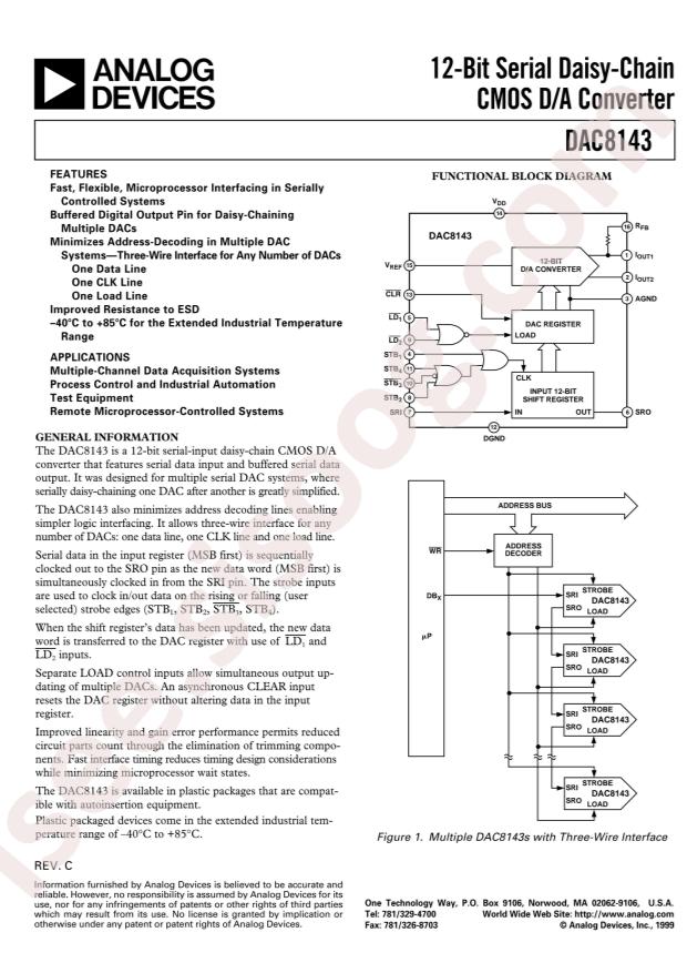 DAC8143FPZ