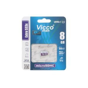 کارت حافظه میکرو Vicco micro SD 8G سرعت 80