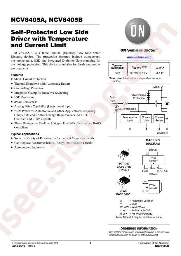 NCV8405ADTRKG