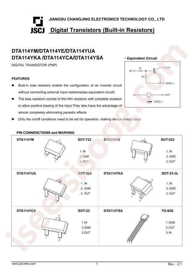 DTA114YSA-TA