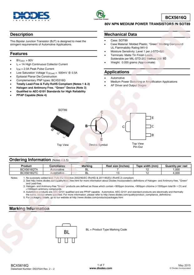 BCX5616QTC