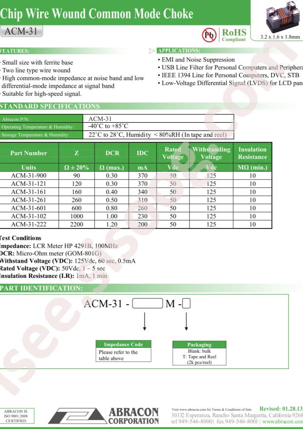 ACM-31-900M-T