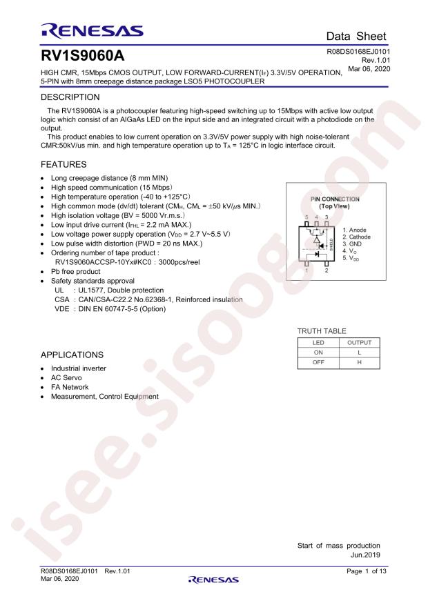 RV1S9060ACCSP-10YC#SC0