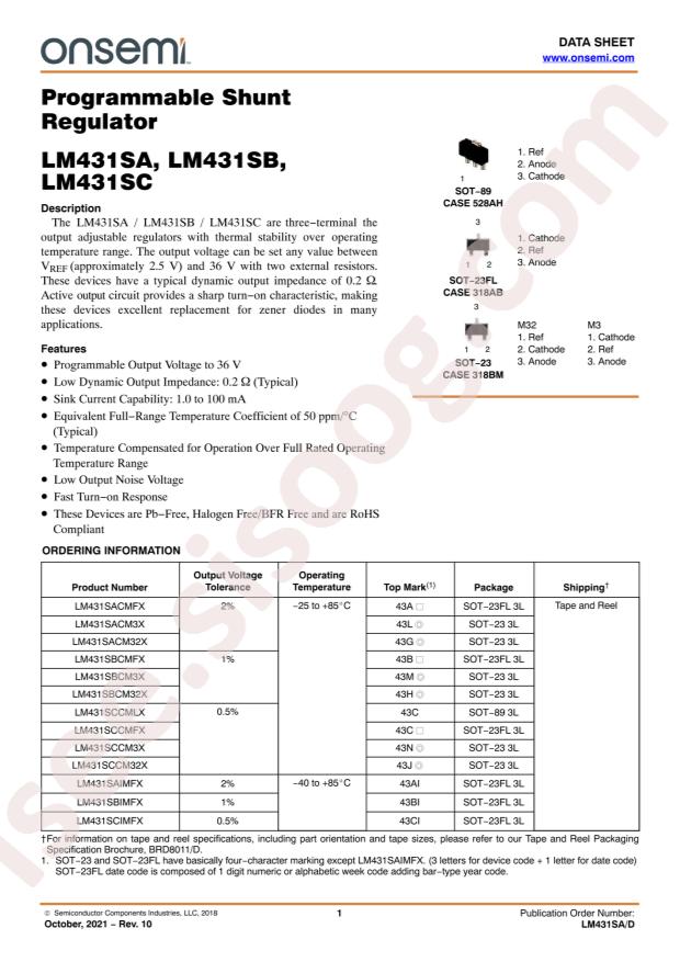 LM431SBCMFX