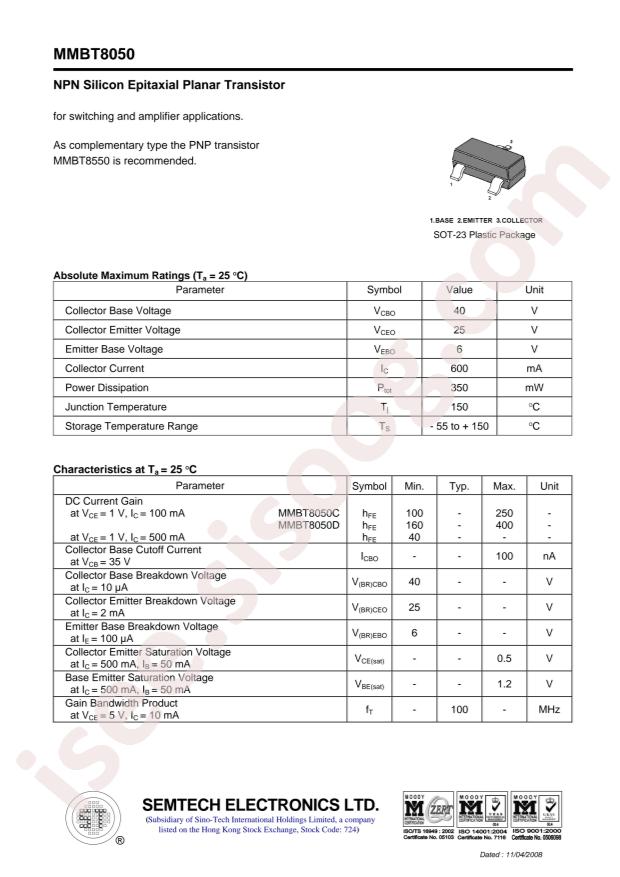 MMBT8050D(D9D)