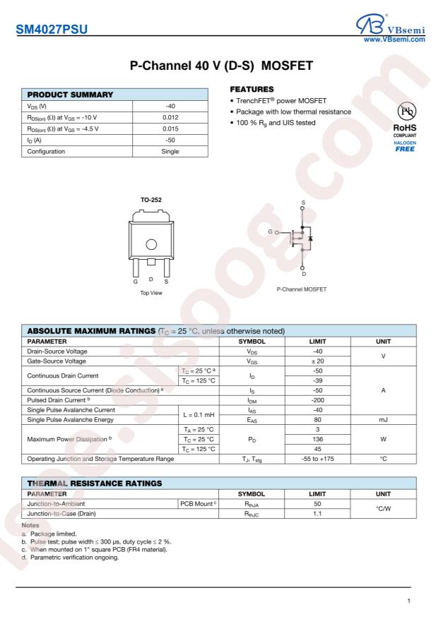 SM4027PSU-VB