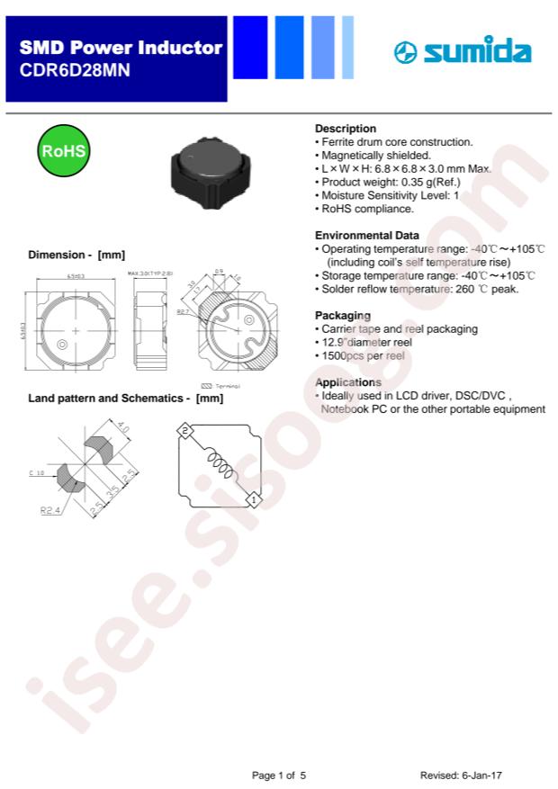 CDR6D28MNNP-470NC