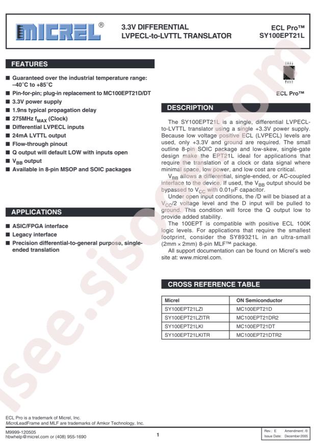 SY100EPT21LKG-TR
