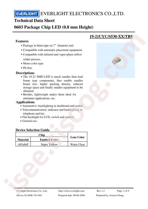 19-21UYC/S530-A2/TR8