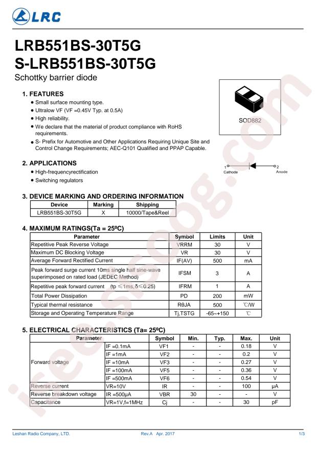 LRB551BS-30T5G