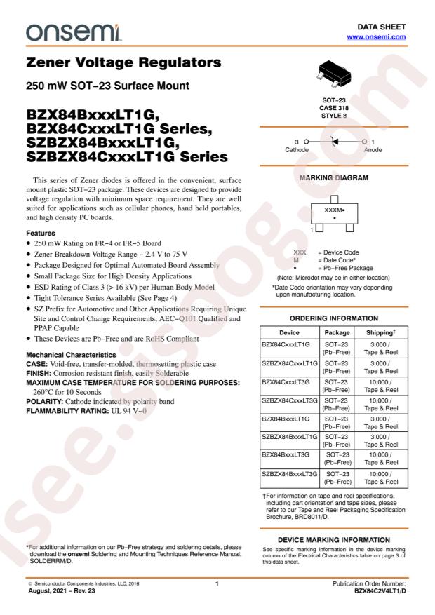 SZBZX84C51LT1G