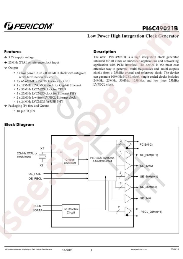 PI6C49021BZDIE