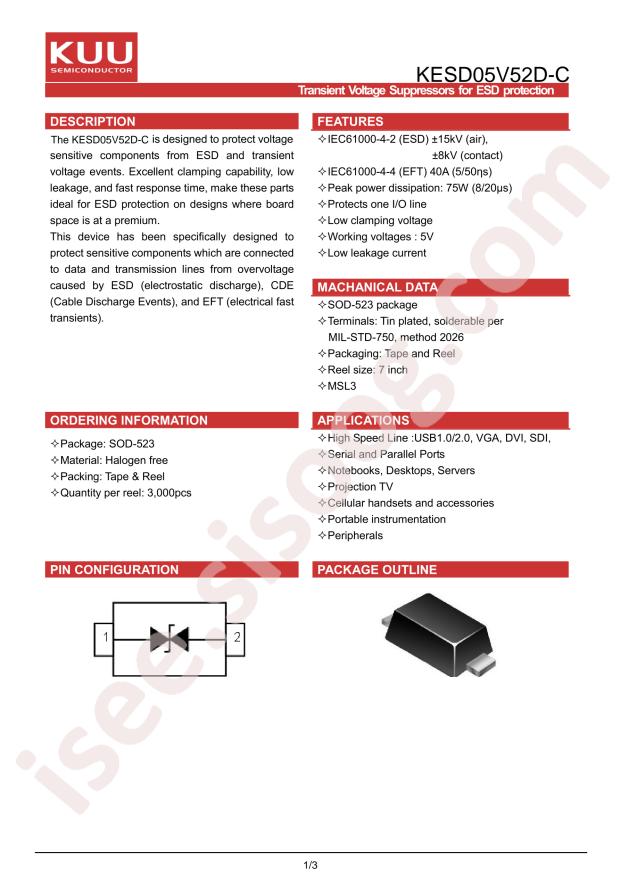 KESD05V52D-C