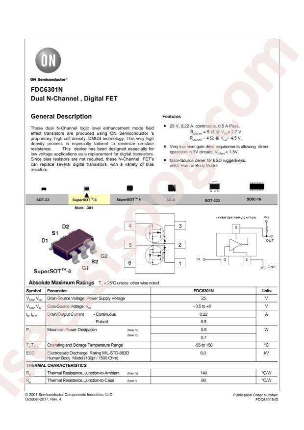FDC6301N