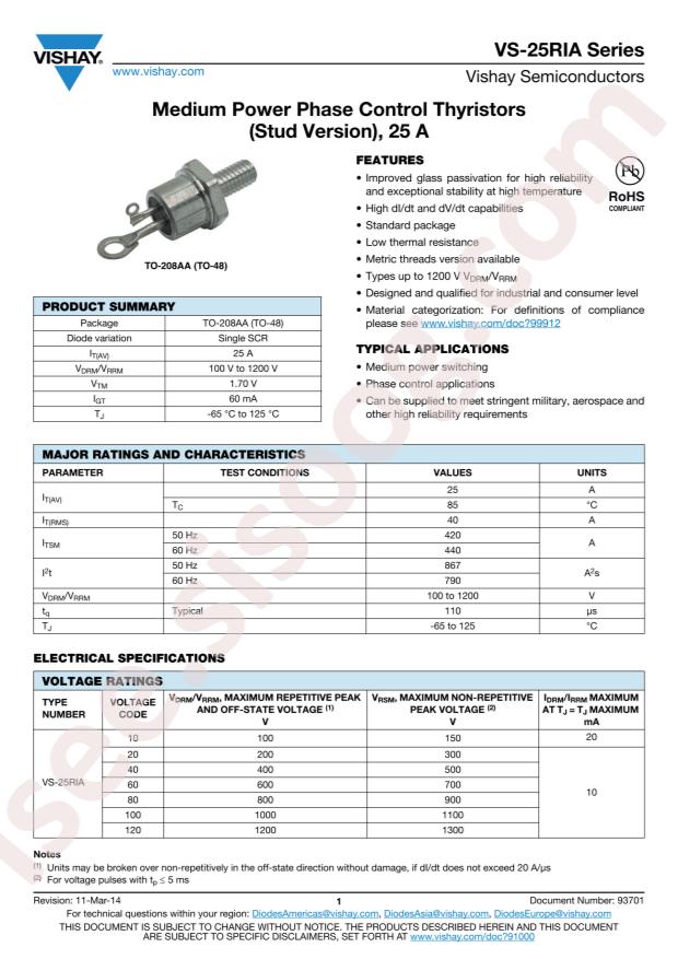 VS-25RIA120