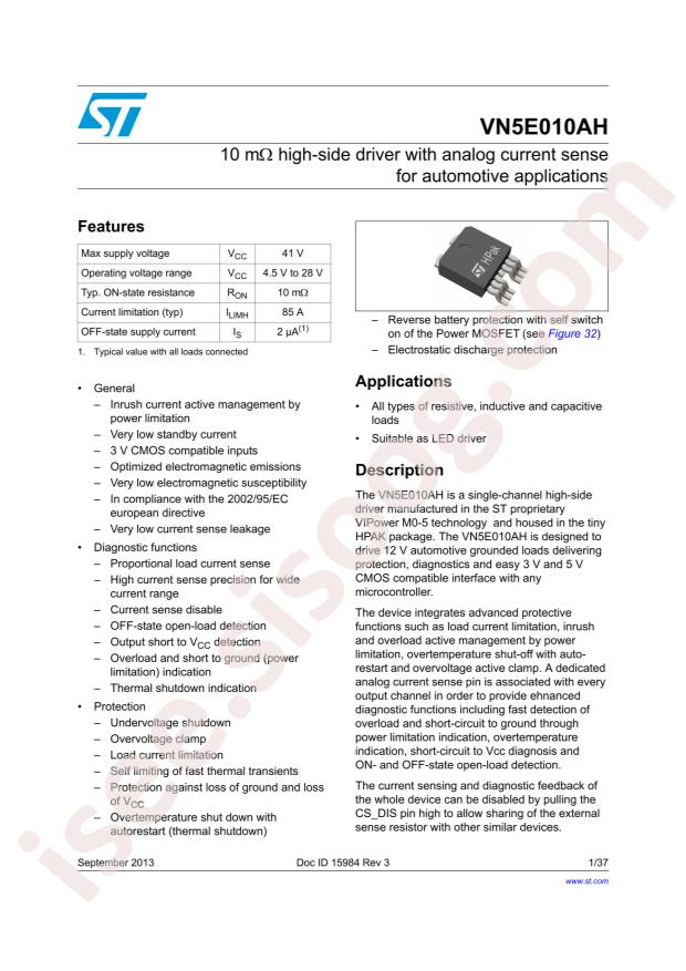 VN5E010AHTR-E