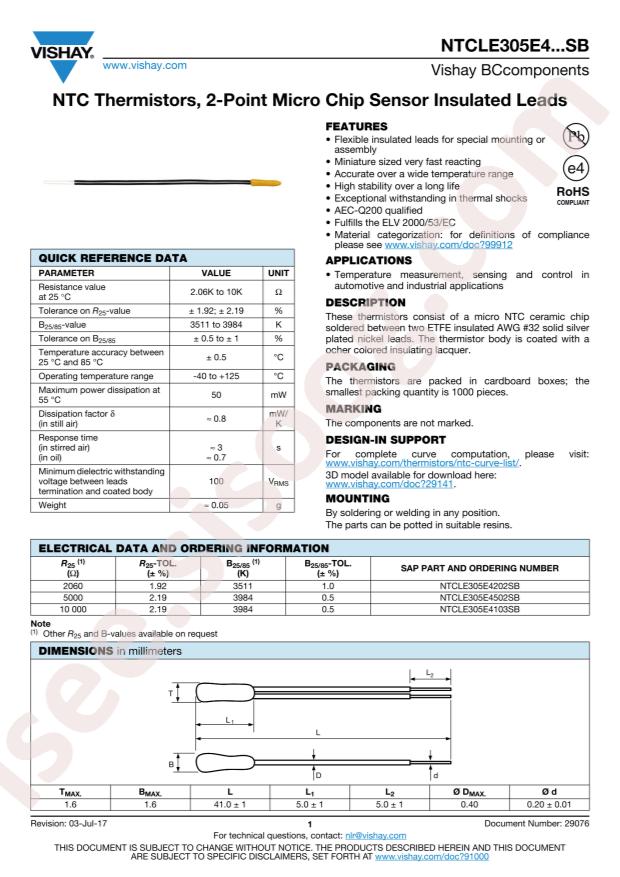 NTCLE305E4103SB