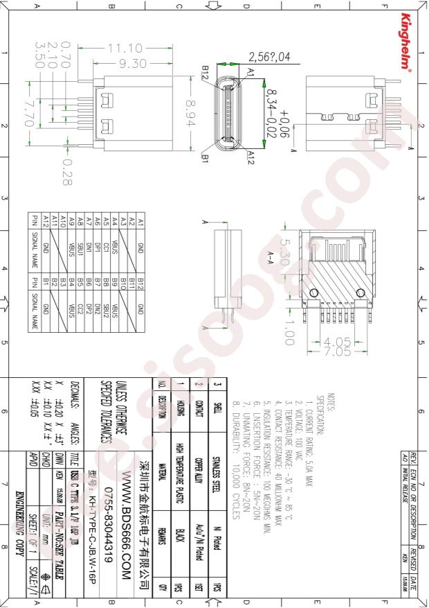 KH-TYPE-C-JB.W-16P