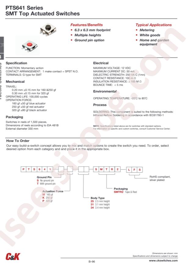 PTS641TK34SMTR2LFS