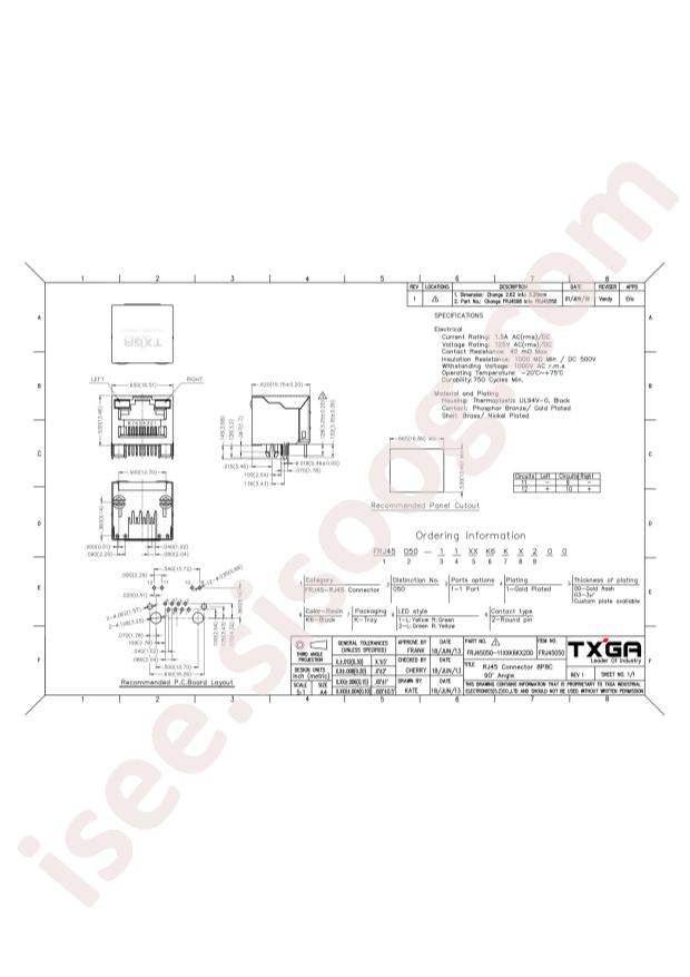 FRJ45050-1306K6K2100