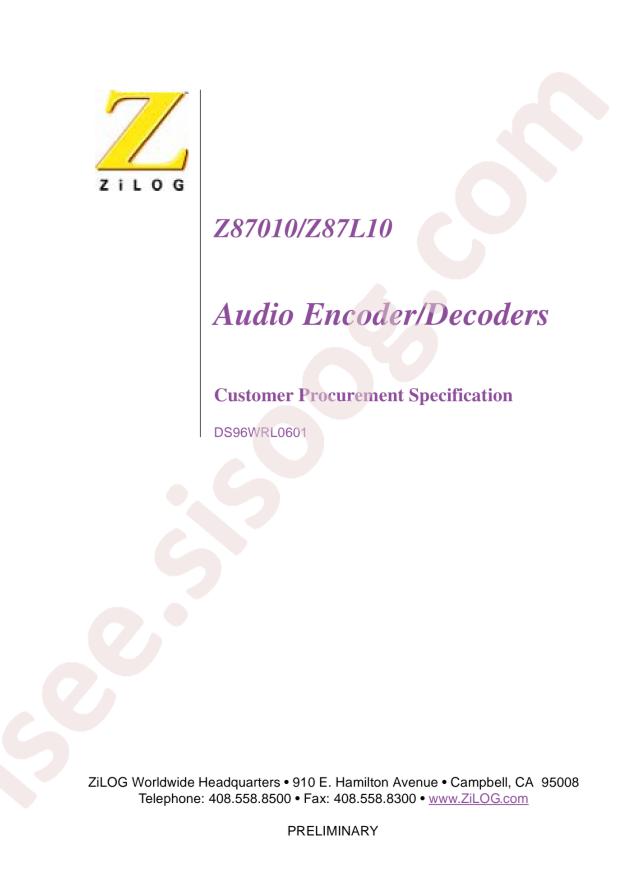 Z87L1016ASGR2961