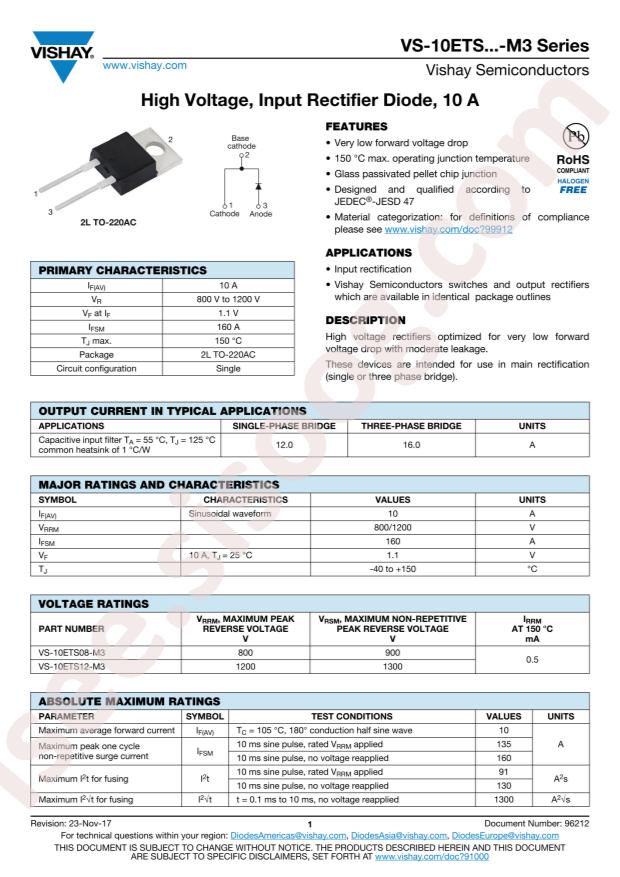 VS-10ETS08-M3