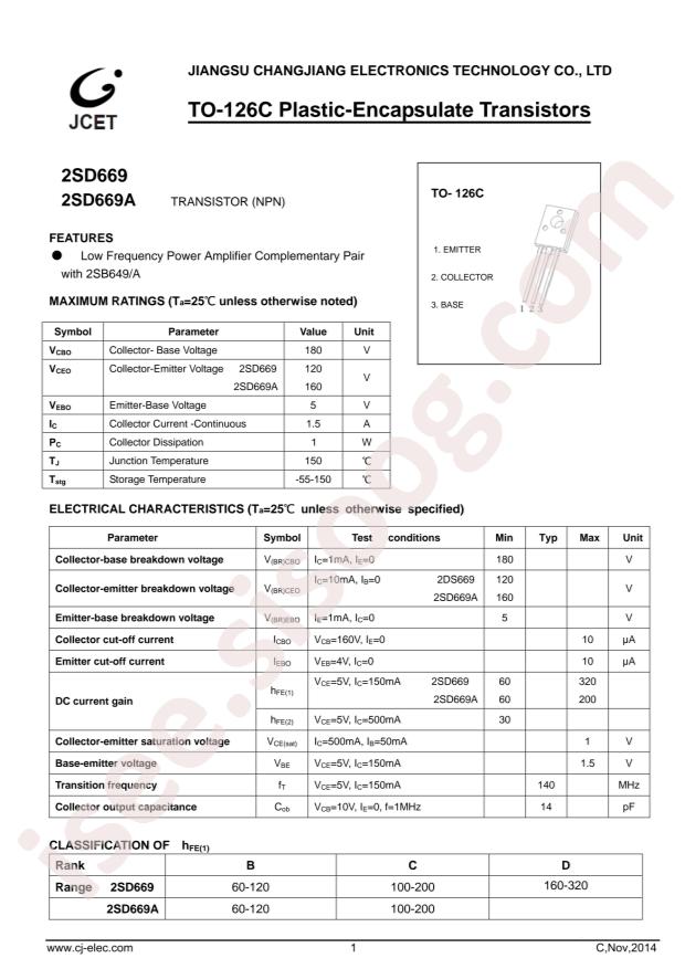 2SD669A