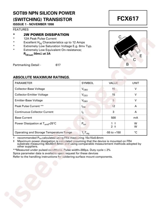 FCX617TA