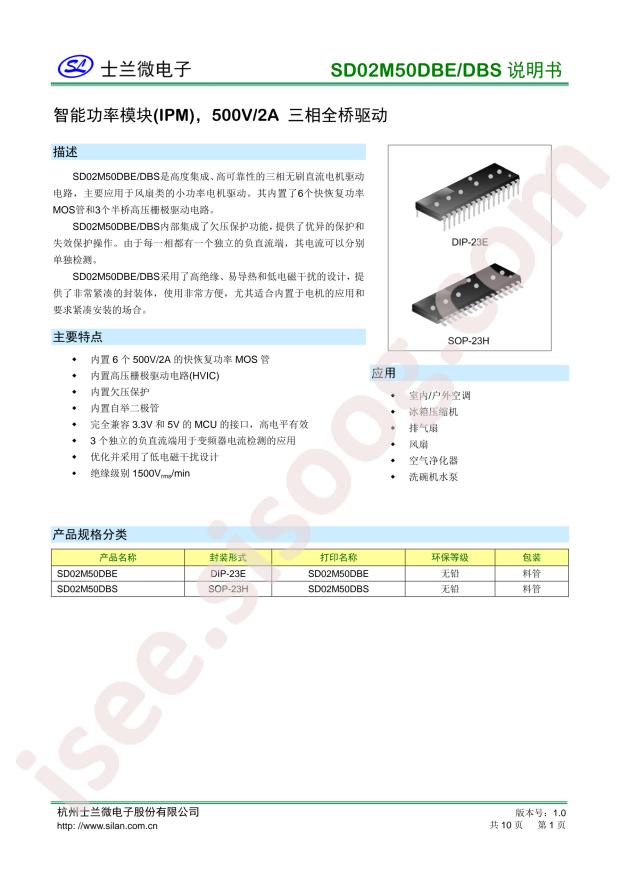 SD02M50DBS