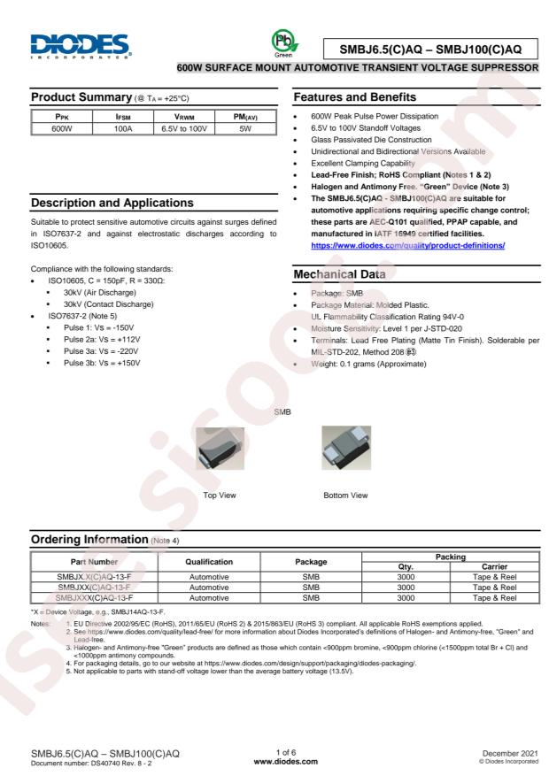 SMBJ30CAQ-13-F