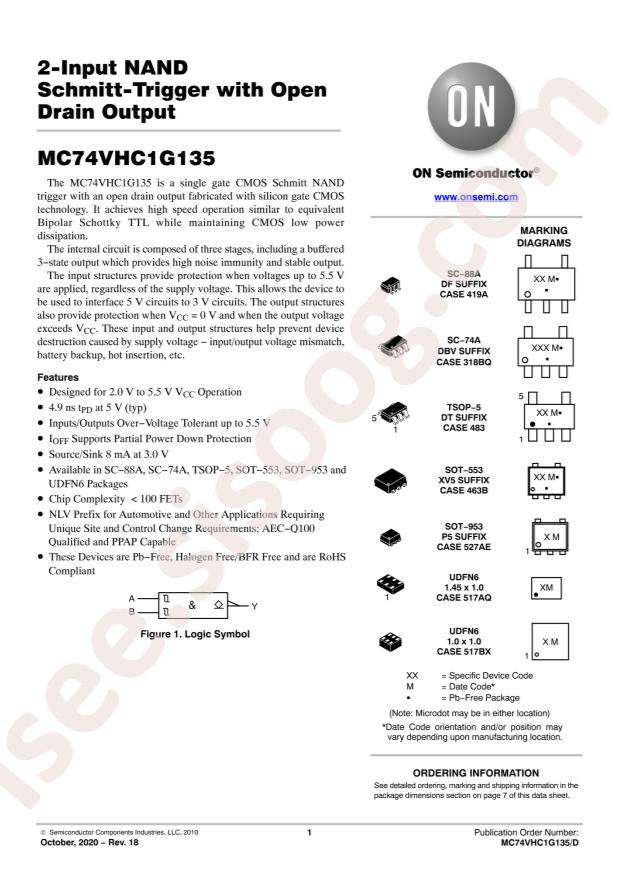 M74VHC1G135DTT1G