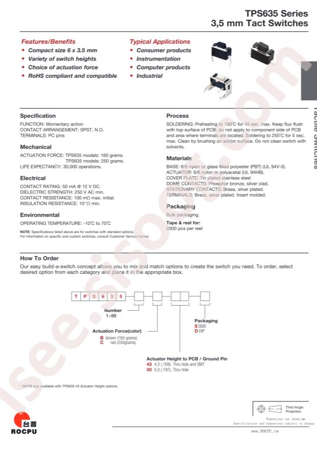 TPS635-4C50D