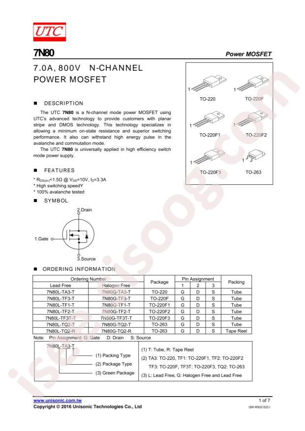 7N80L-TF2-T