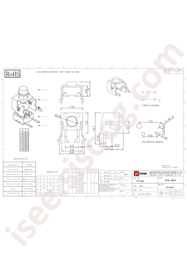 YTS1R0092FBT10