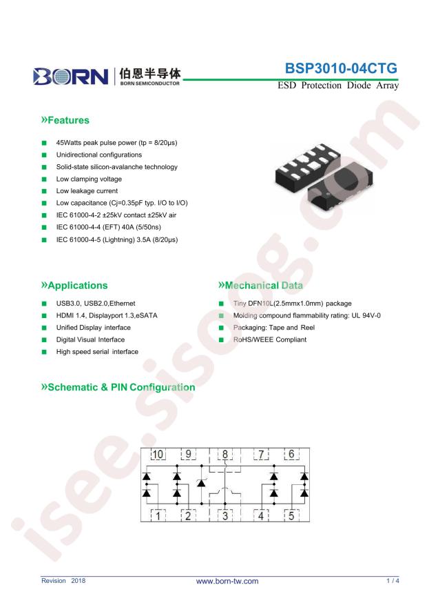 BSP3010-04CTG