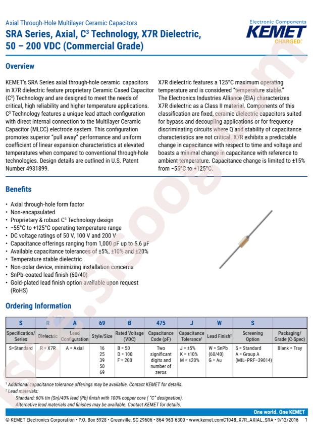 SRA25B104KGS