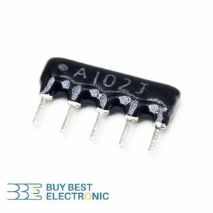 RESISTOR ARRAY 1KOHMS 5PIN
