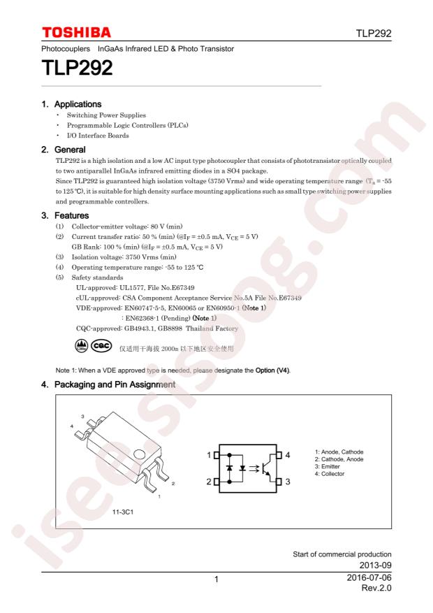 TLP292(GB-TPL,E