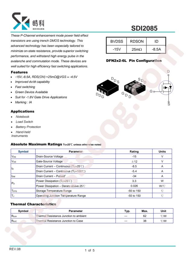 SDI2085