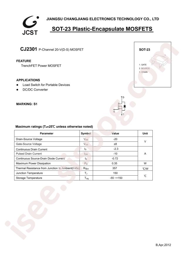 CJ2301 S1