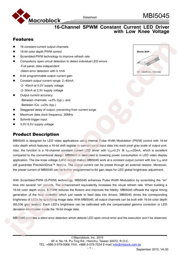 MBI5045GP-A