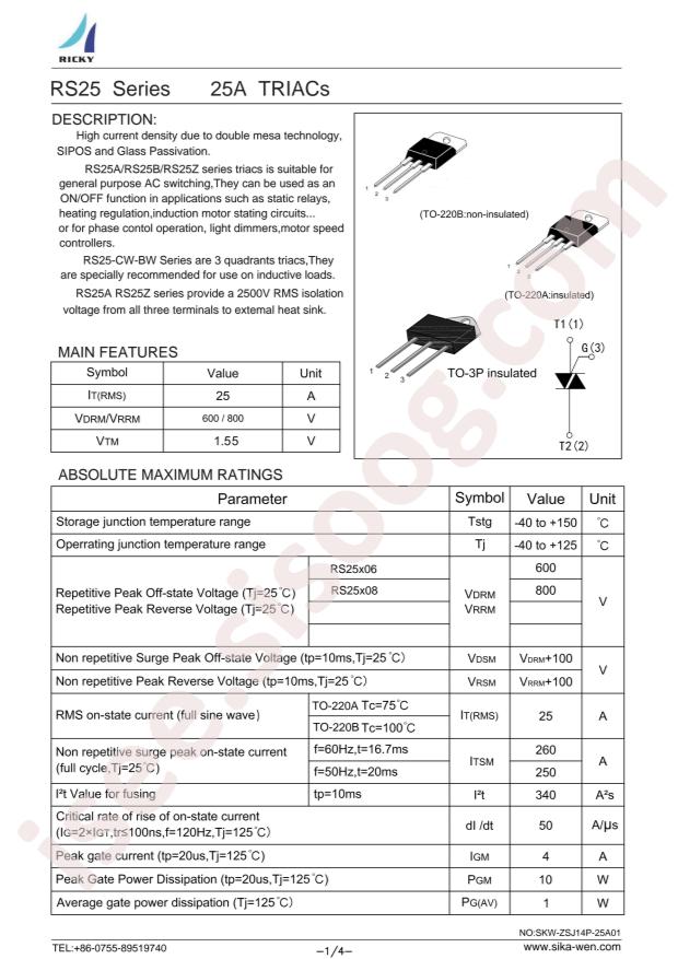 RS25A06-CW