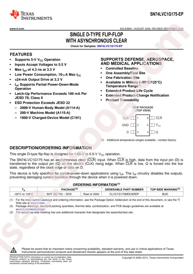 CLVC1G175MDCKREP