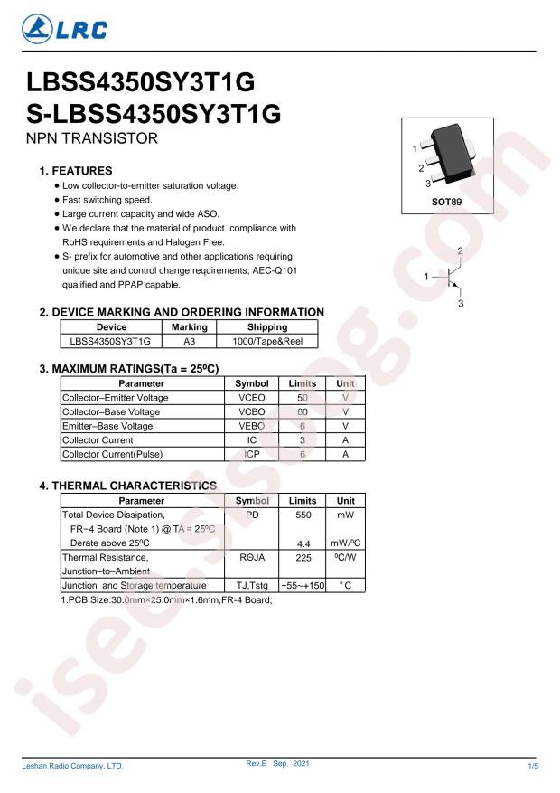 LBSS4350SY3T1G