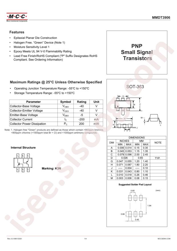 MMDT3906-TP